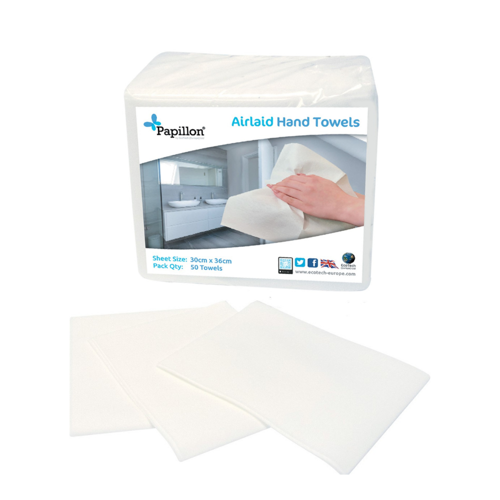 EcoTech Europe Ltd | Airlaid Hand Towels (10 Packs)