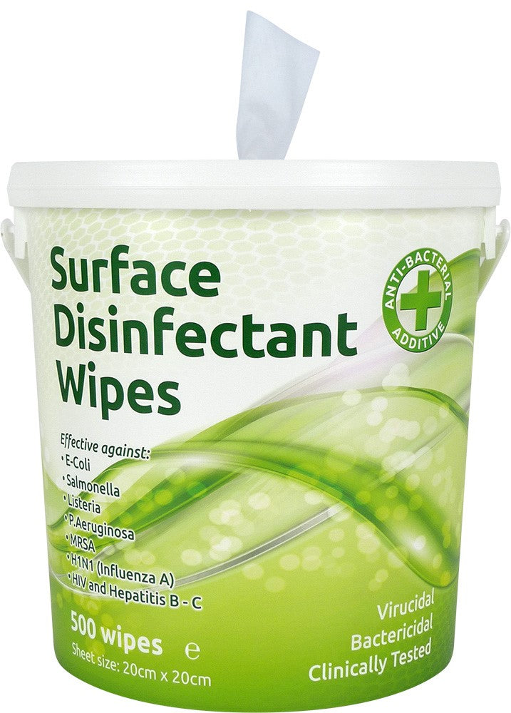 EcoTech Europe Ltd | Surface Disinfectant Wipes - Heavy Duty (500 Wipes)