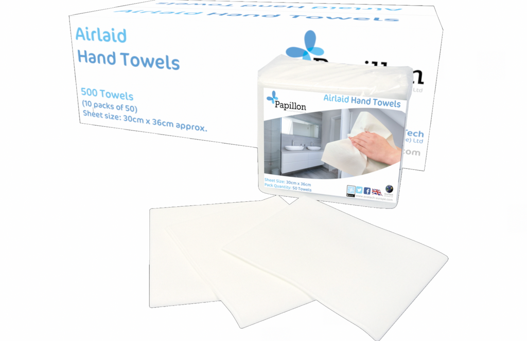 CleaningCloths.co.uk | Airlaid Hand Towels (ALTF500)